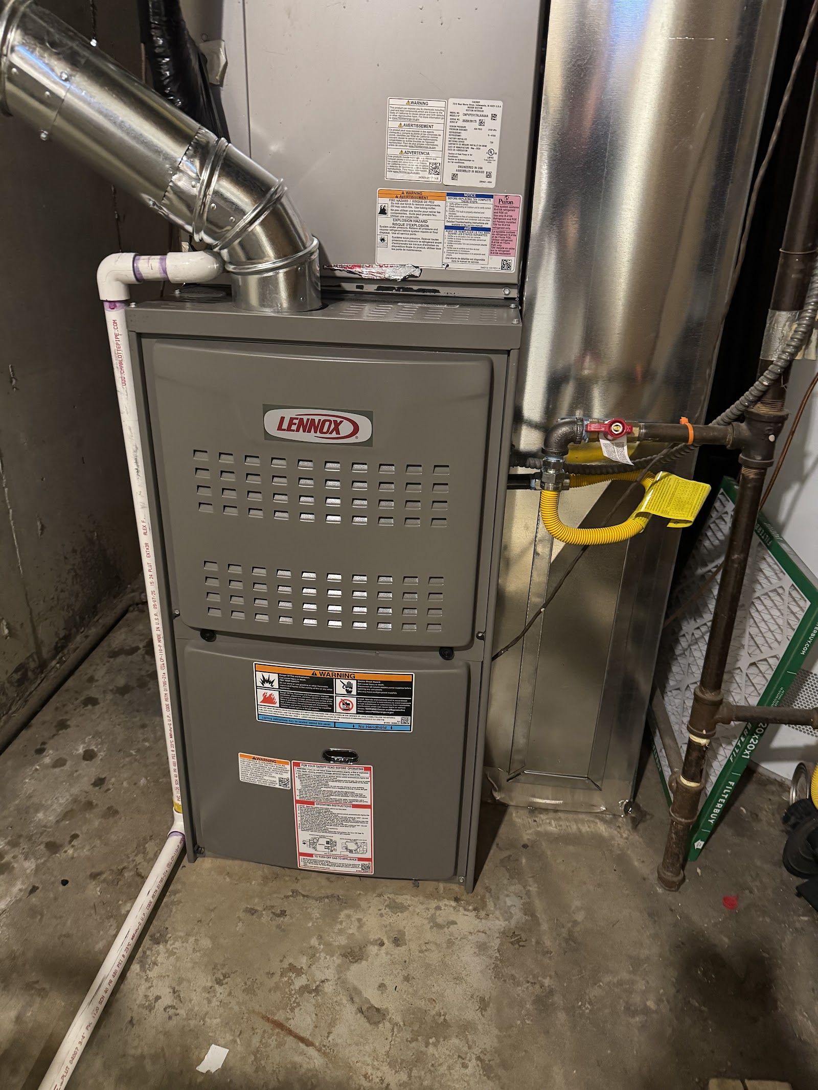 Ductless mini-split installation
